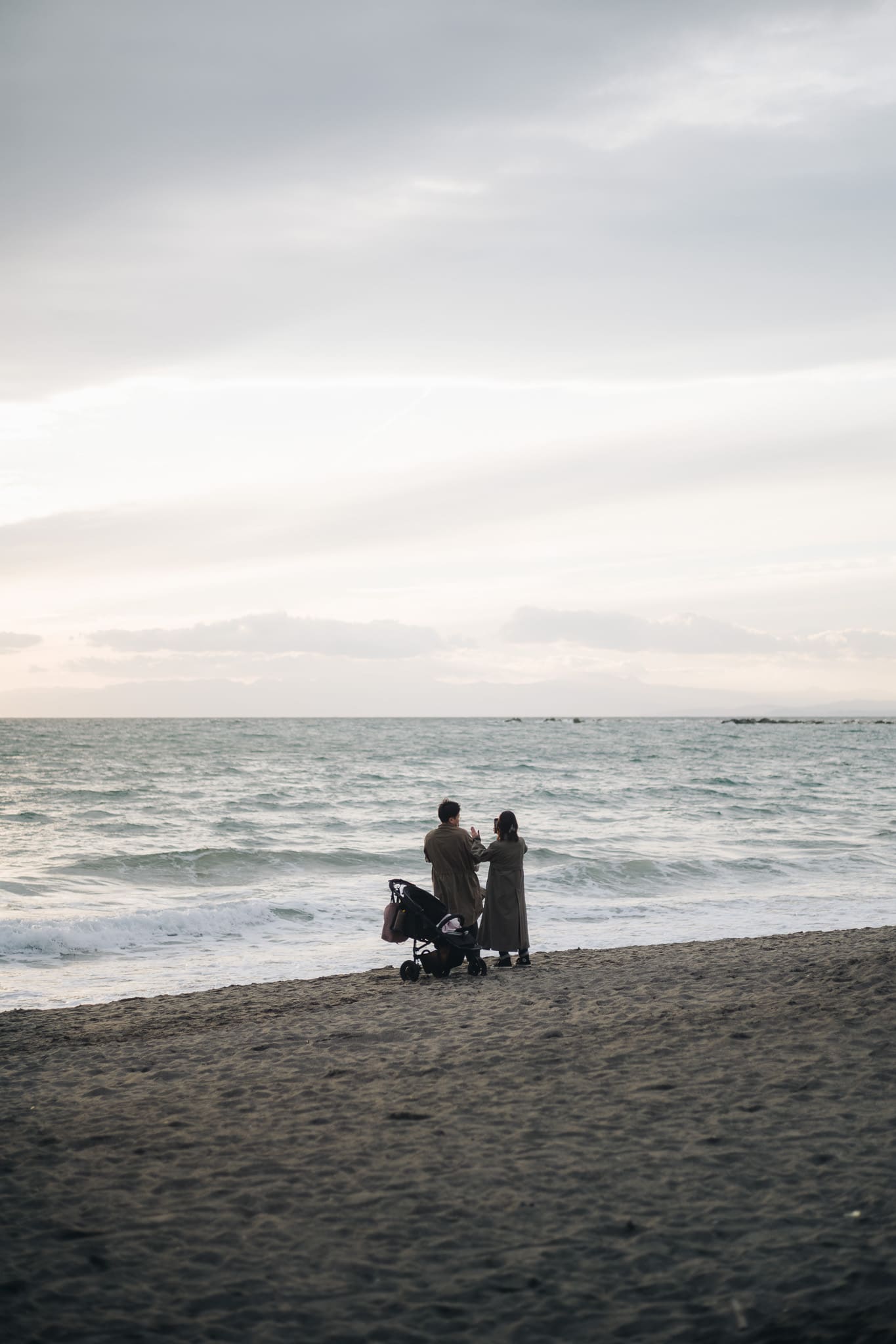 港に並ぶヨット